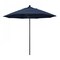 California Umbrella 9' Black Aluminum Market Patio Umbrella, Sunbrella Spectrum Indigo 194061335109 - alternate 1